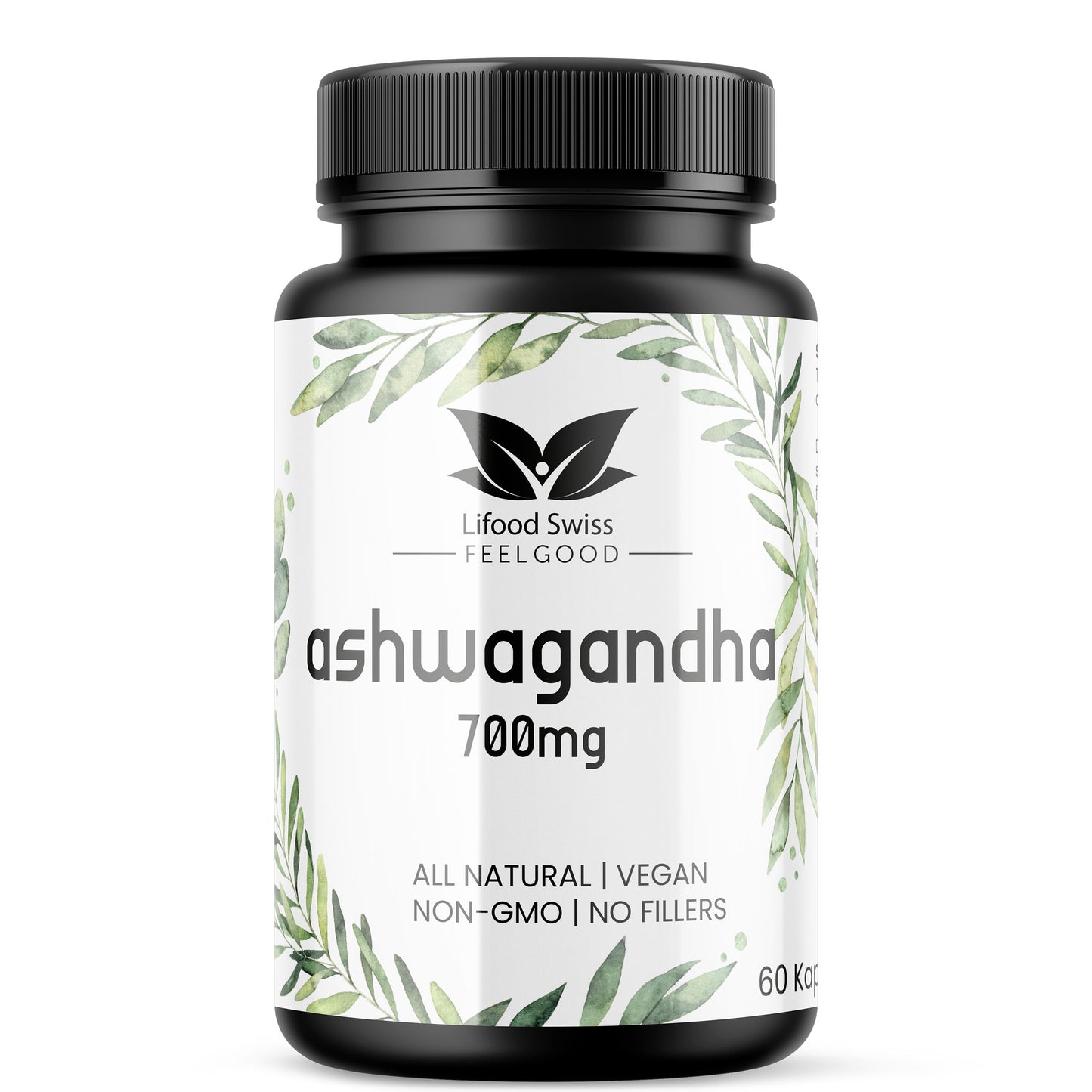 Bio Ashwagandha Vegan - 700mg - 60 Kapseln